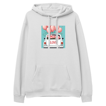 Love in the Car - Hoodie - Regular
