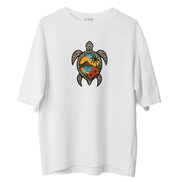 Colorful Turtle - Oversize Tshirt