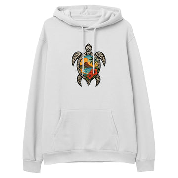Colorful Turtle - Hoodie - Regular
