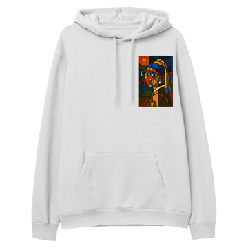 Girl with a Pearl Earring - Hoodie - Regular