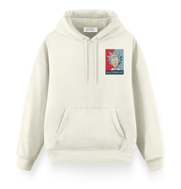 Alkolik Rick - Oversize Premium Hoodie