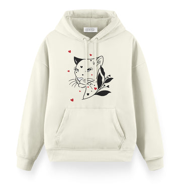 I Love Lion - Oversize Premium Hoodie