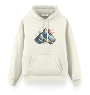 Mountain 2 - Oversize Premium Hoodie