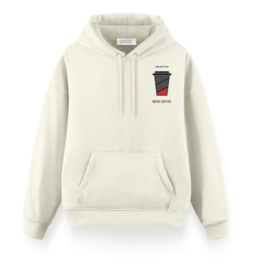 Need Coffee - Oversize Premium Hoodie