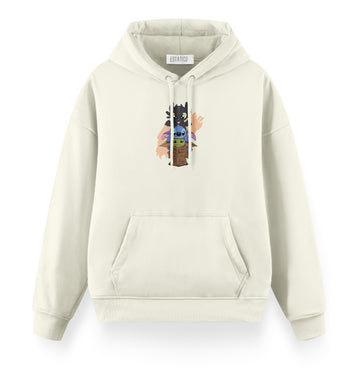 Yoda Stitch Toothless - Oversize Premium Hoodie