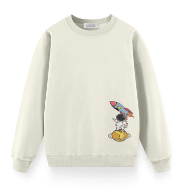 Astronot - Oversize Premium Sweatshirt