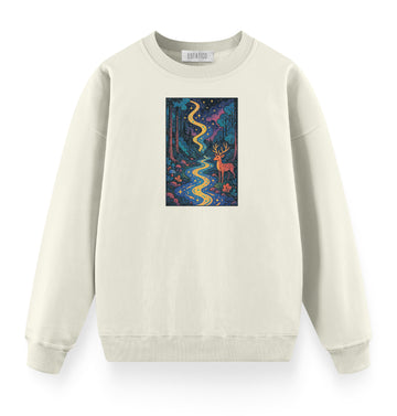 City of Colorful Dreams - Oversize Premium Sweatshirt