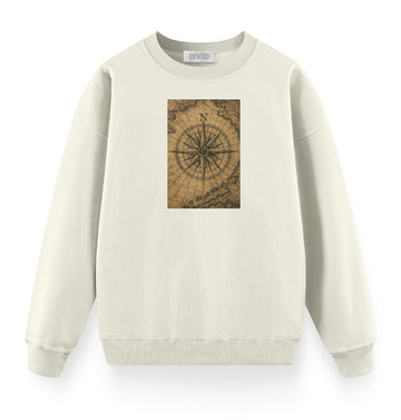 Compass - Oversize Premium Sweatshirt