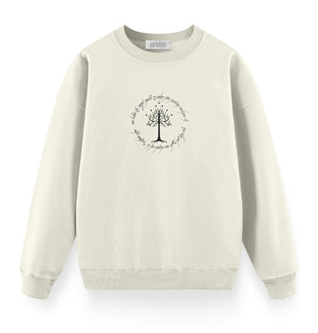 LOTR Ağaç - Oversize Premium Sweatshirt