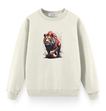 Lion - Oversize Premium Sweatshirt