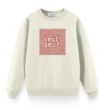 Love Love - Oversize Premium Sweatshirt