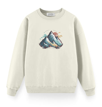Mountain 2 - Oversize Premium Sweatshirt
