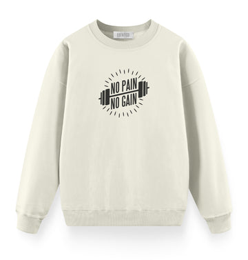 No Pain No Gain - Oversize Premium Sweatshirt