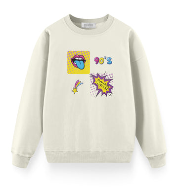 Retro Style - Oversize Premium Sweatshirt