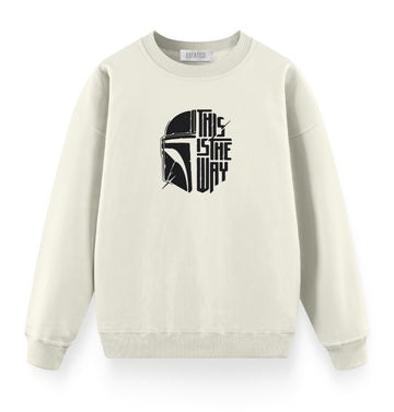 This Is The Way - Oversize Premium Sweatshirt