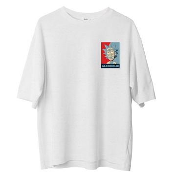 Alkolik Rick - Oversize Tshirt