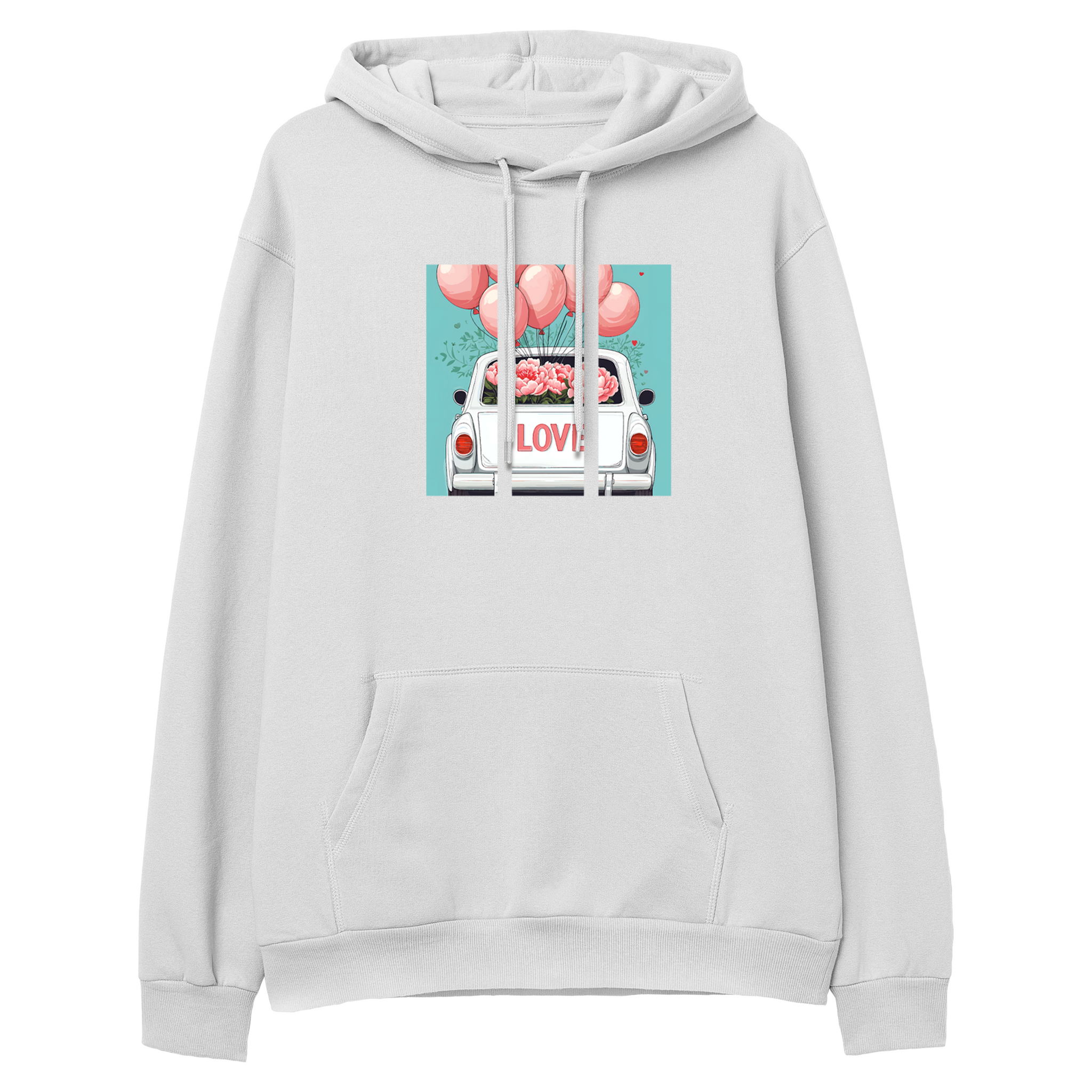 Love in the Car - Hoodie - Regular