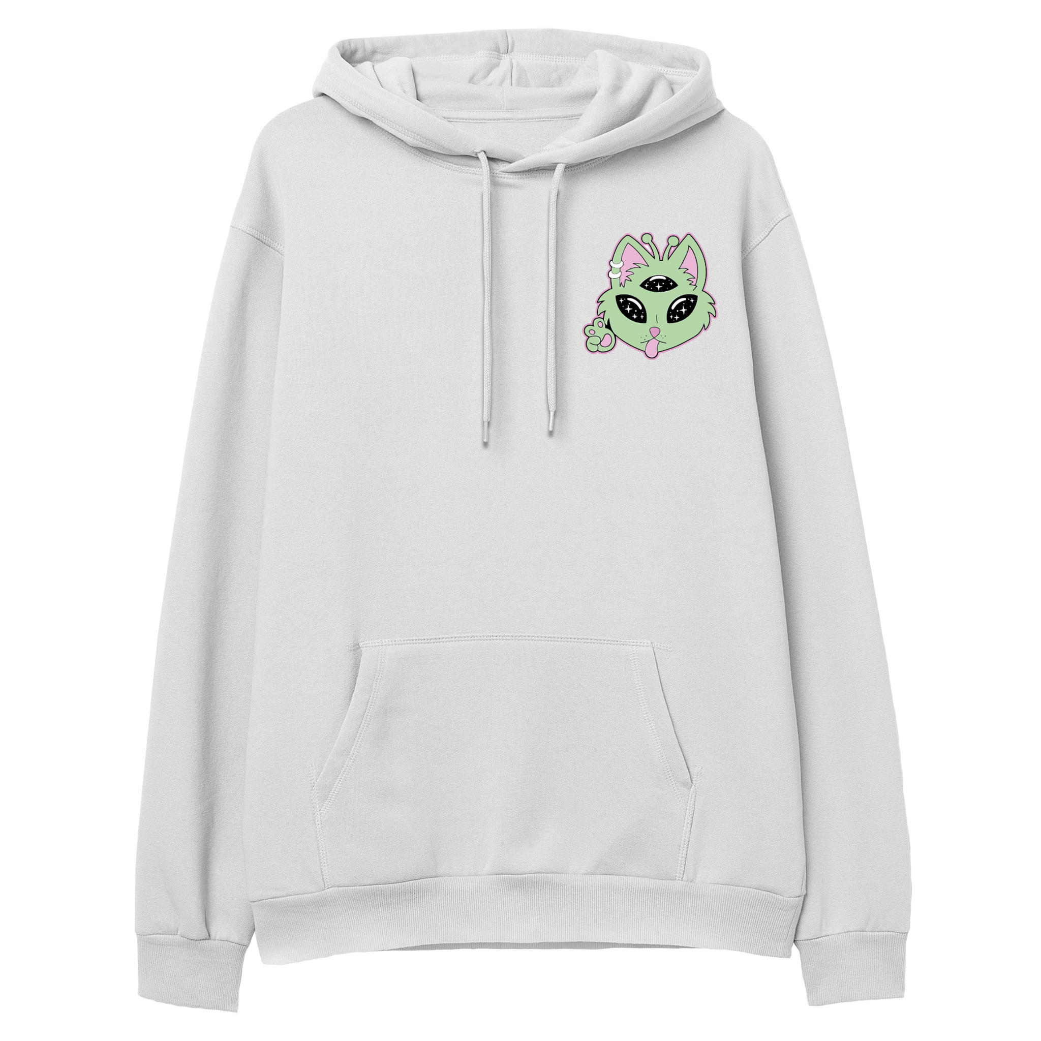 Uzaylı Kedi- Hoodie - Regular