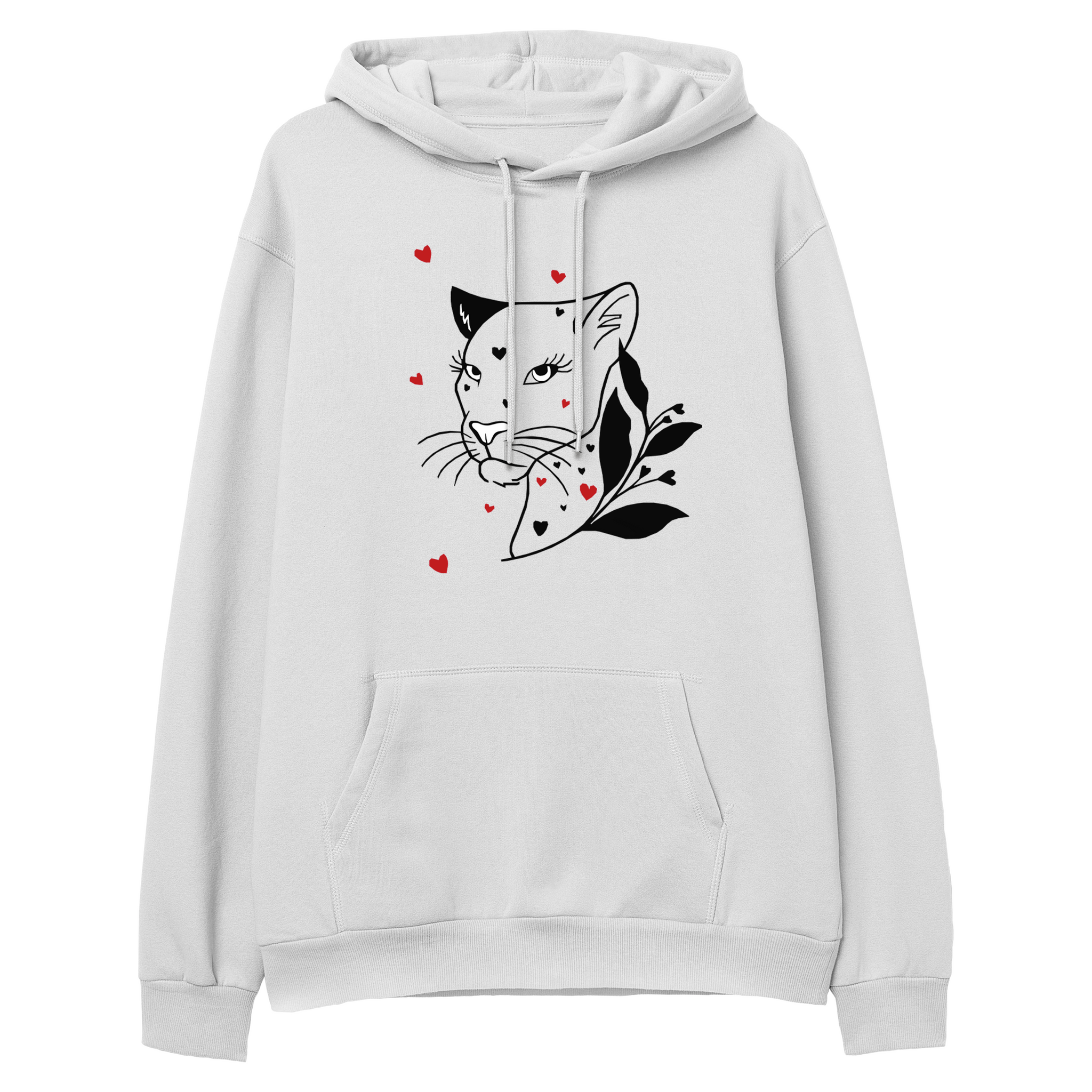 I Love Lion - Hoodie - Regular