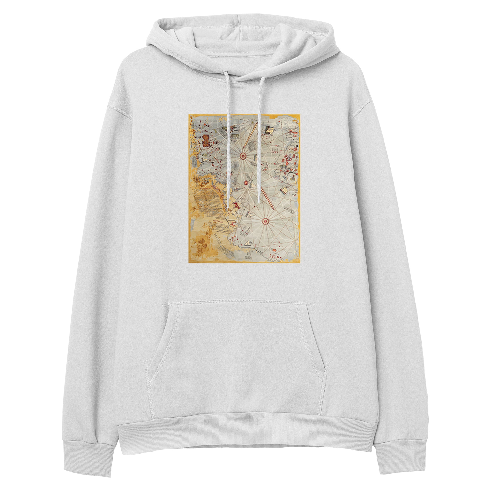 Piri Reis Map - Hoodie - Regular
