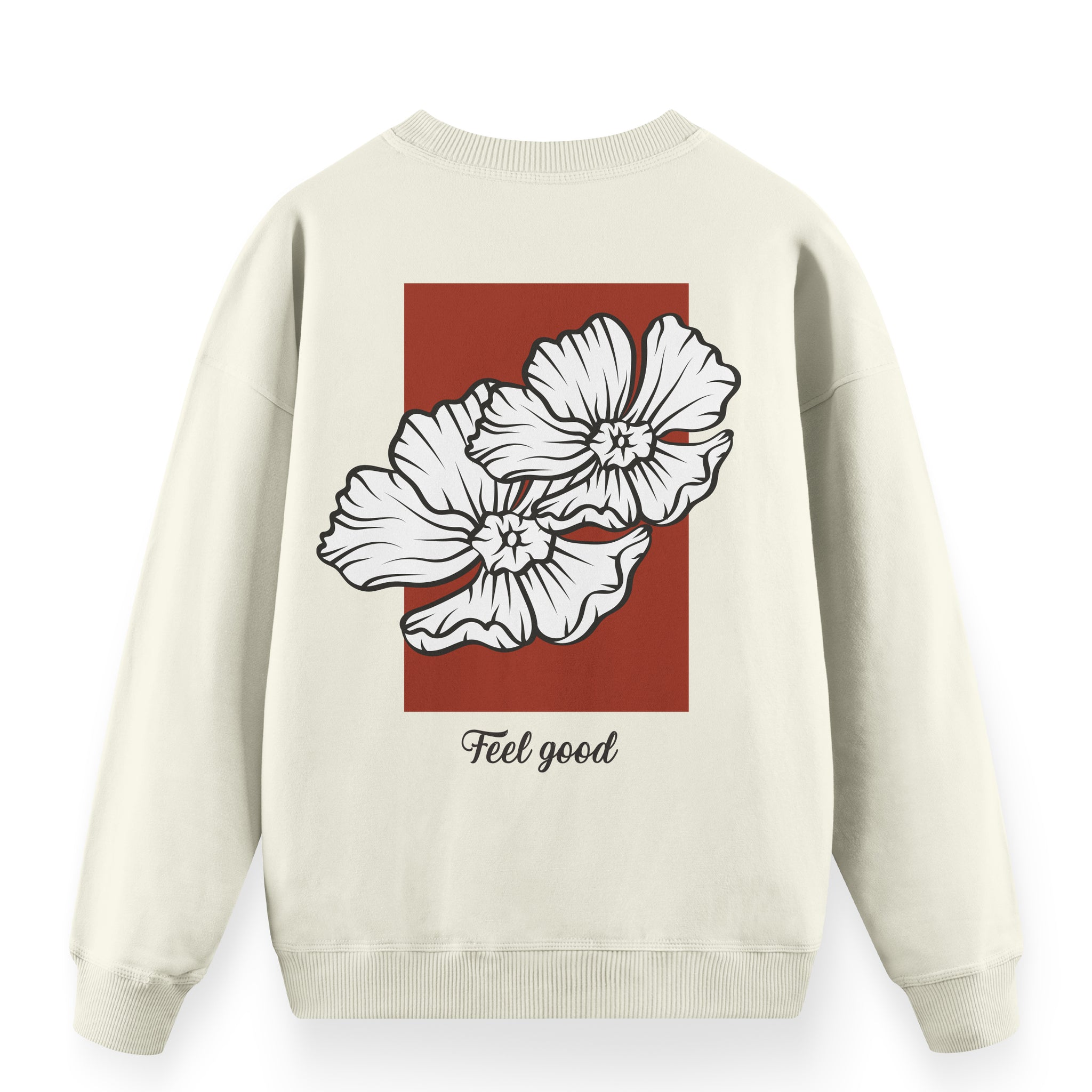 Flowers - Oversize Premium Sweatshirt
