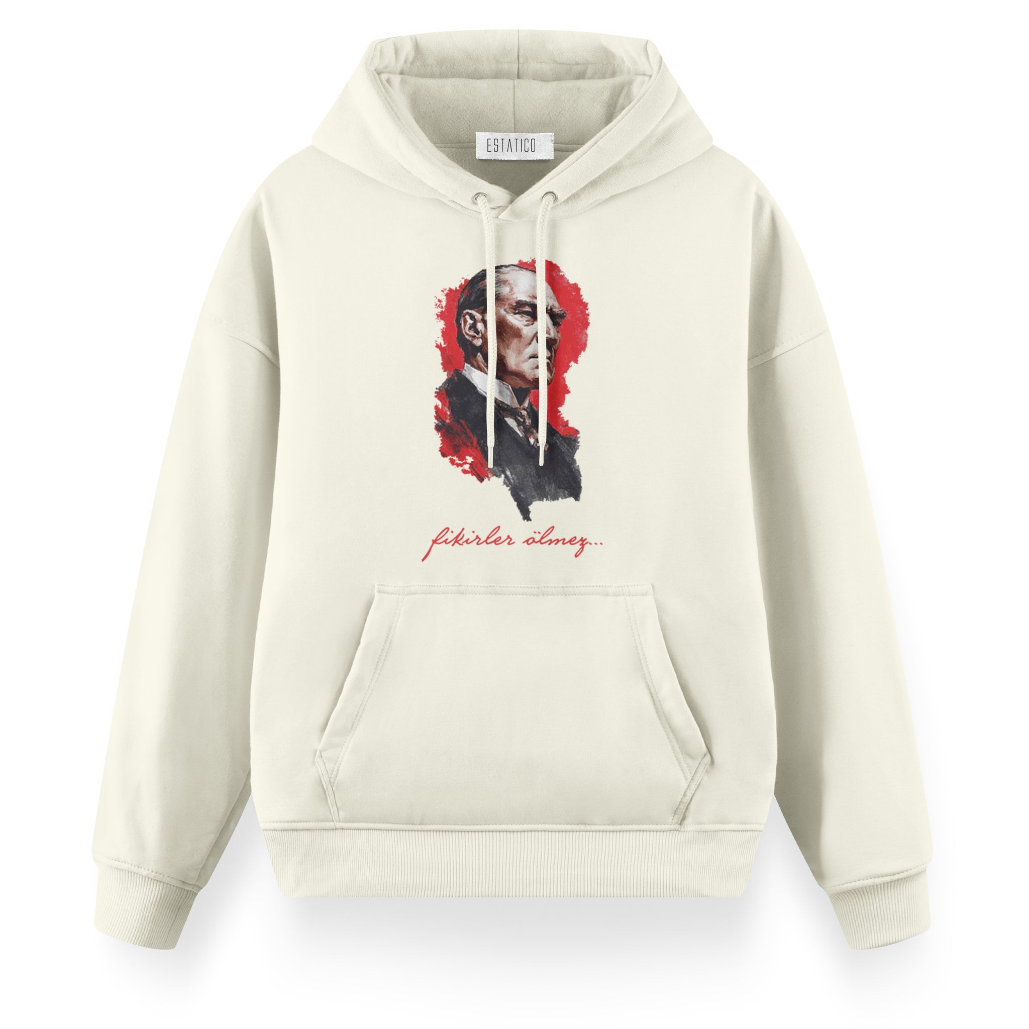 Fikirler Ölmez - Oversize Premium Hoodie