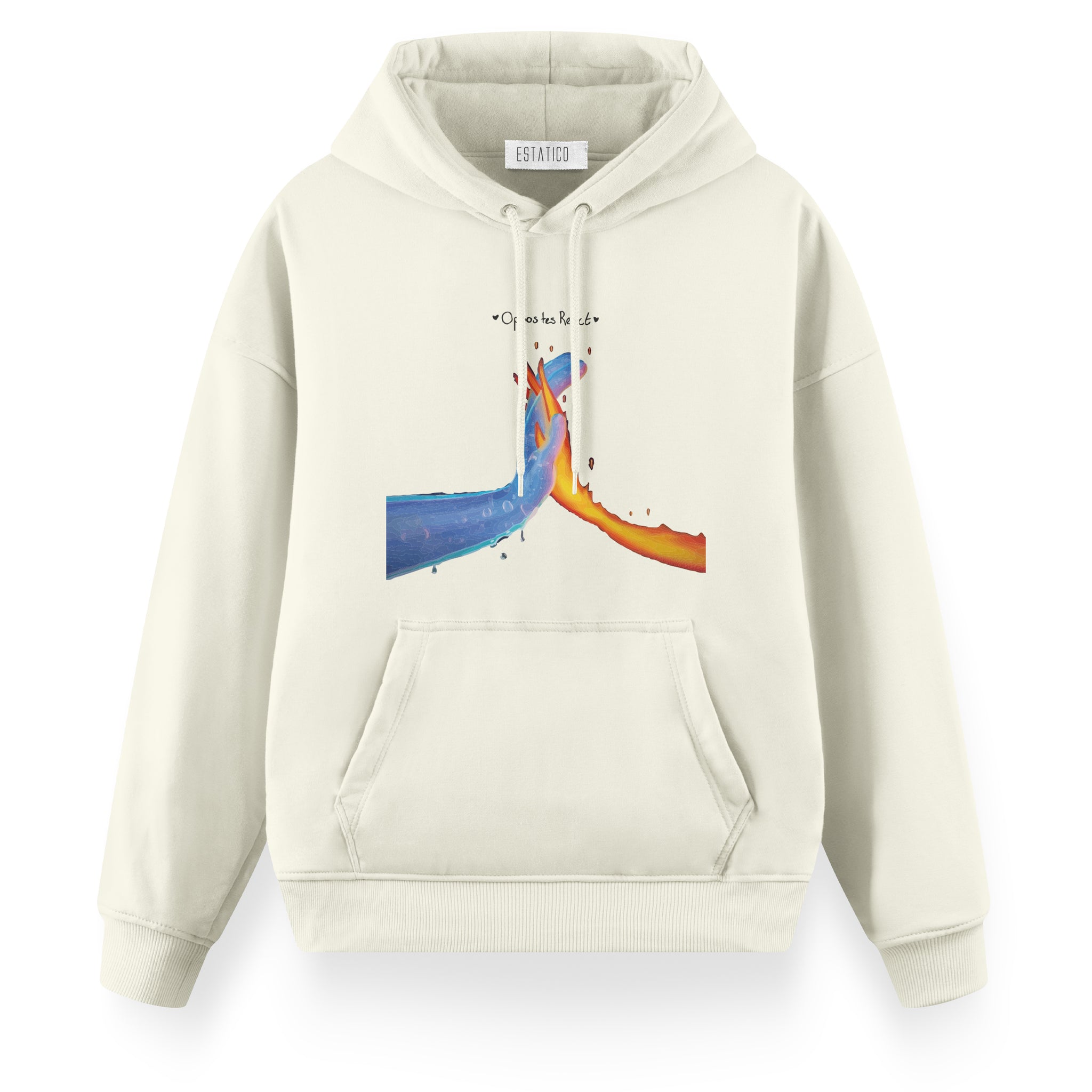 Ateş ve Su - Oversize Premium Hoodie