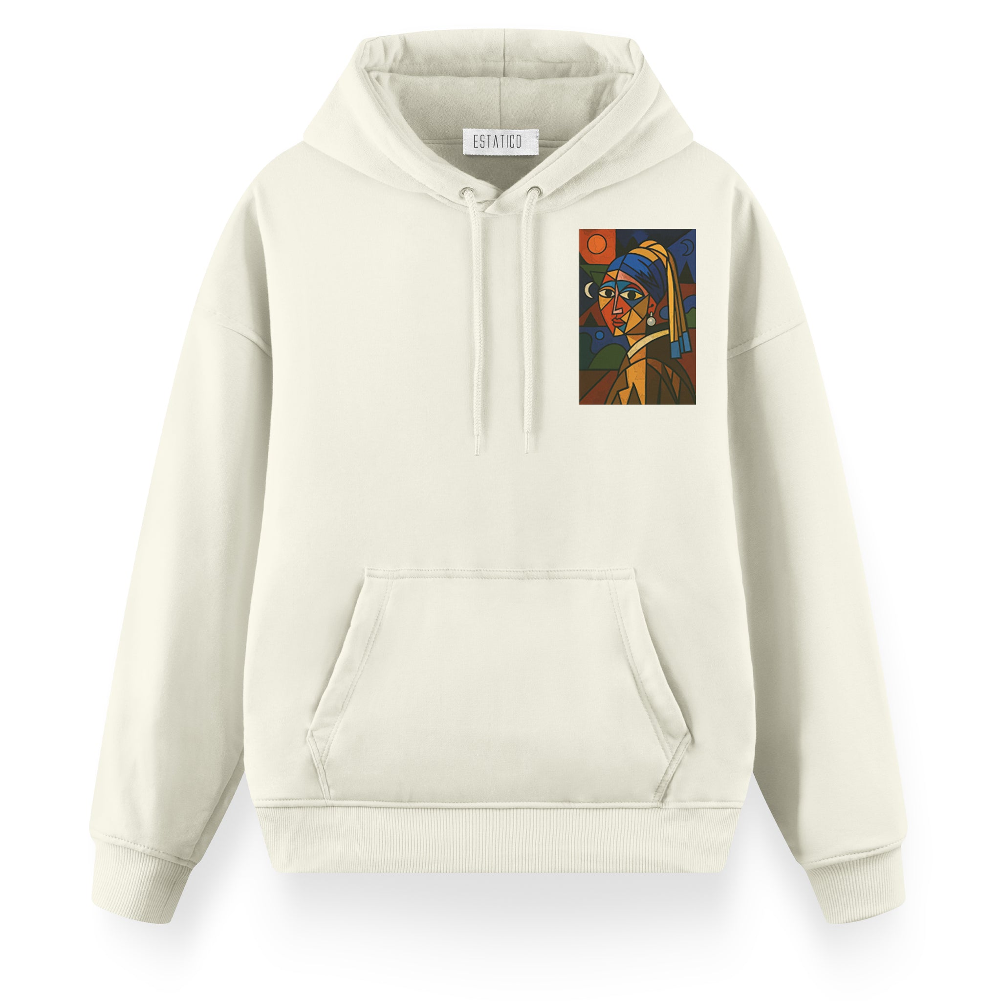 Girl with a Pearl Earring - Oversize Premium Hoodie