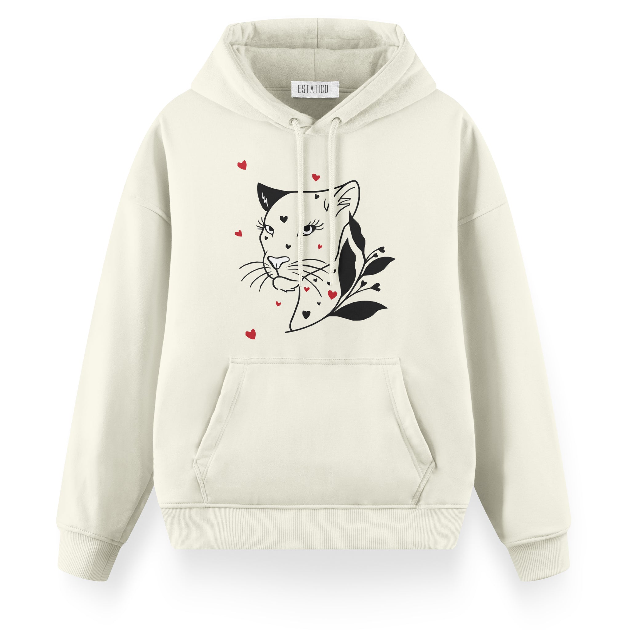 I Love Lion - Oversize Premium Hoodie