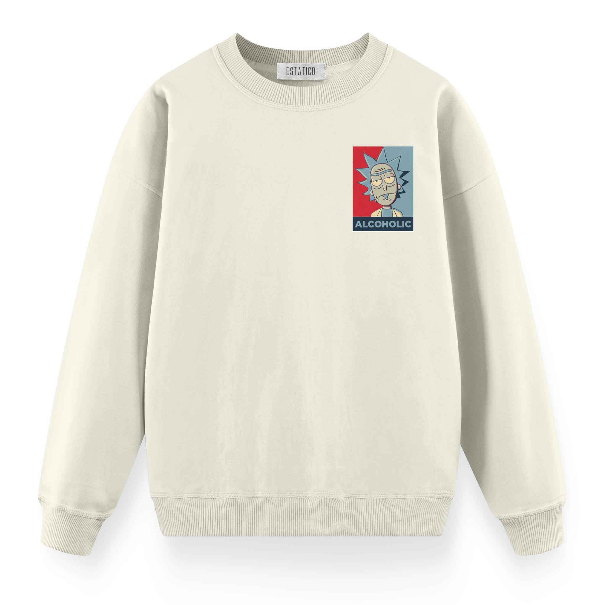 Alkolik Rick - Oversize Premium Sweatshirt