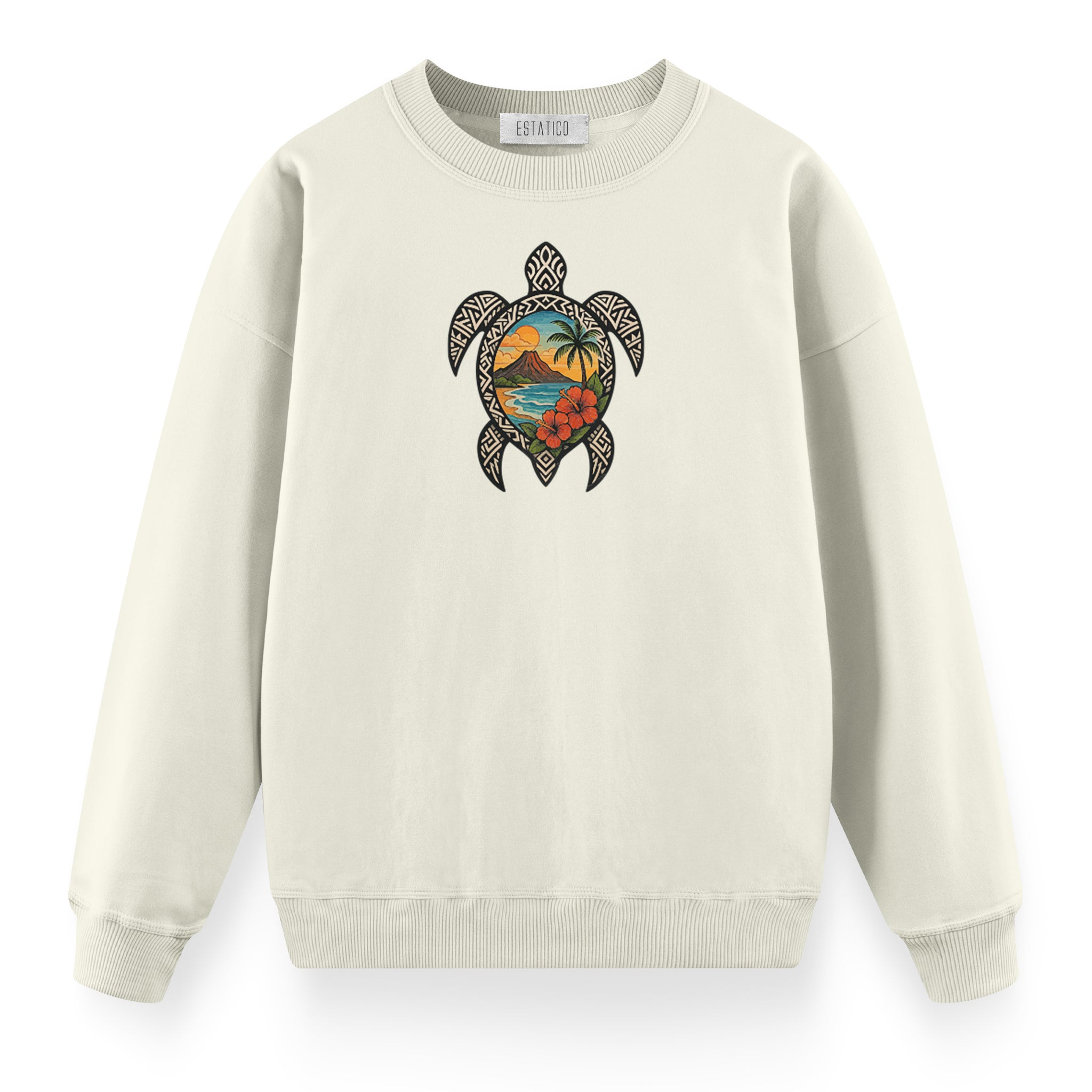 Colorful Turtle - Oversize Premium Sweatshirt