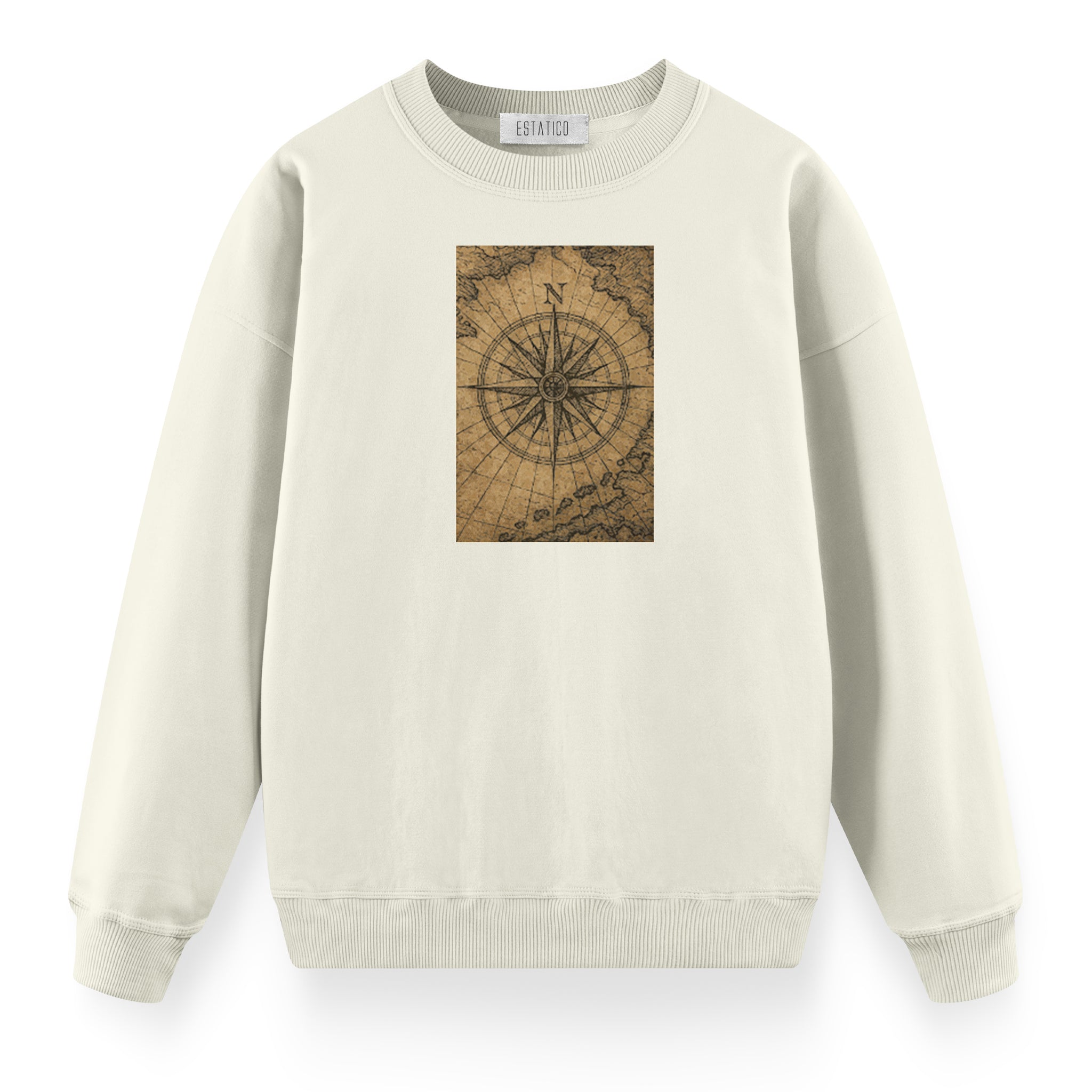 Compass - Oversize Premium Sweatshirt