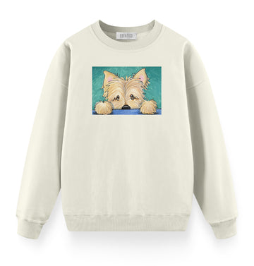 Dog Picture - Oversize Premium Sweatshirt