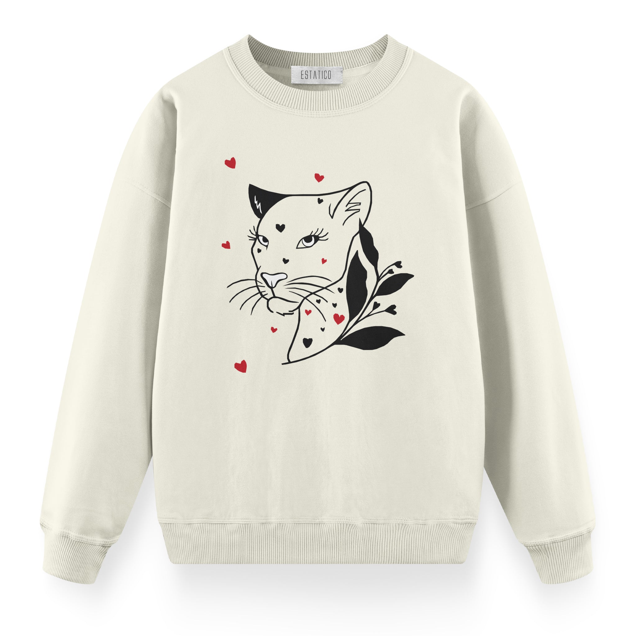 I Love Lion - Oversize Premium Sweatshirt