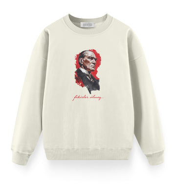 Fikirler Ölmez - Oversize Premium Sweatshirt