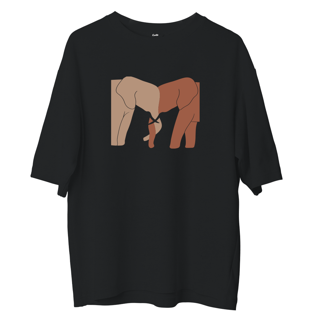 Elephants- Oversize Tshirt