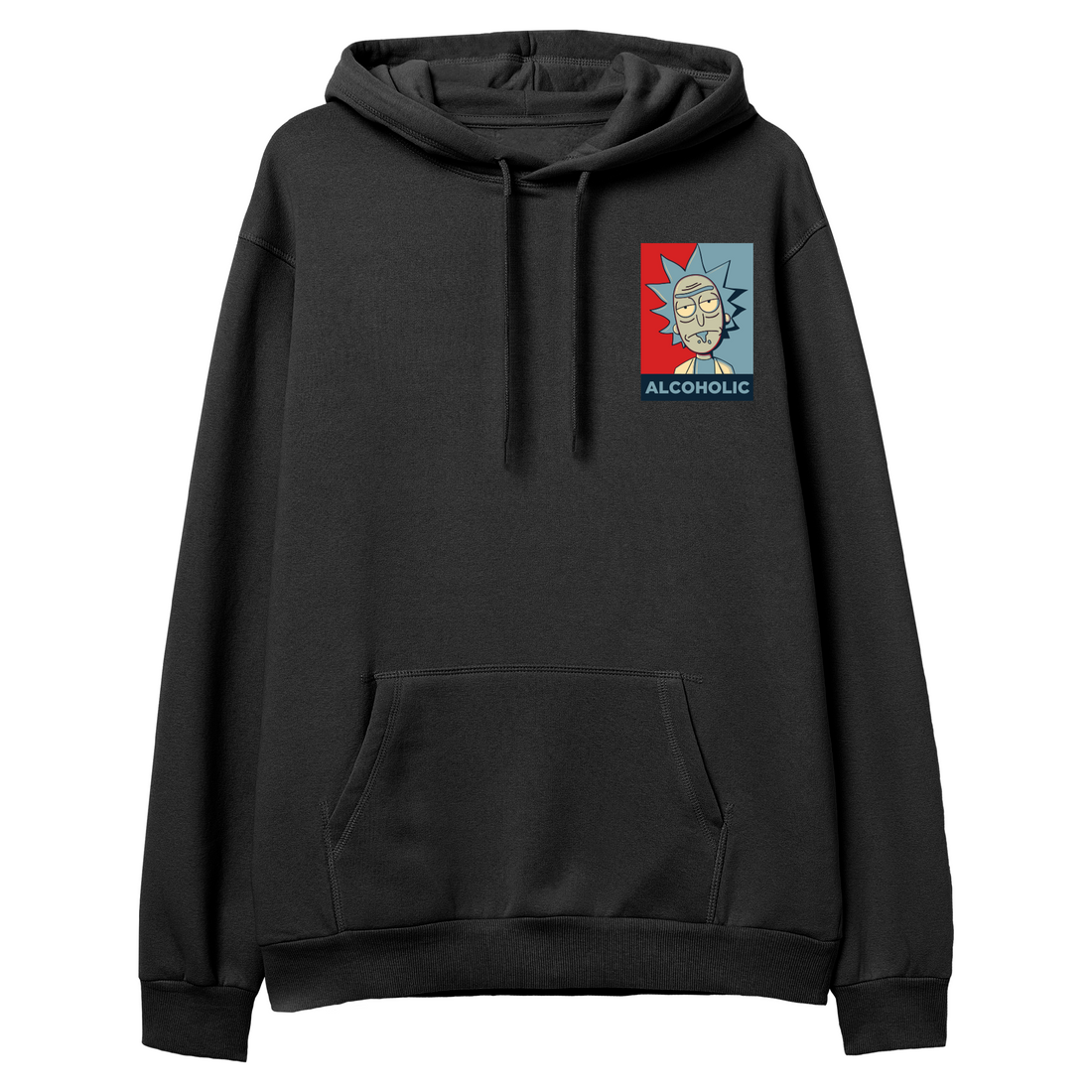 Alkolik Rick - Hoodie - Regular