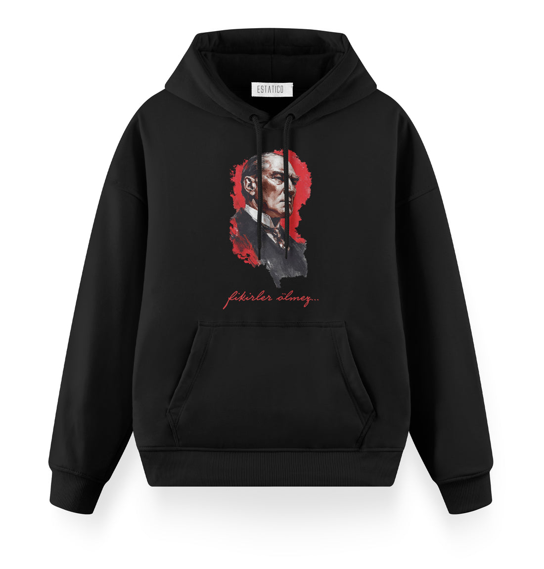 Fikirler Ölmez - Oversize Premium Hoodie