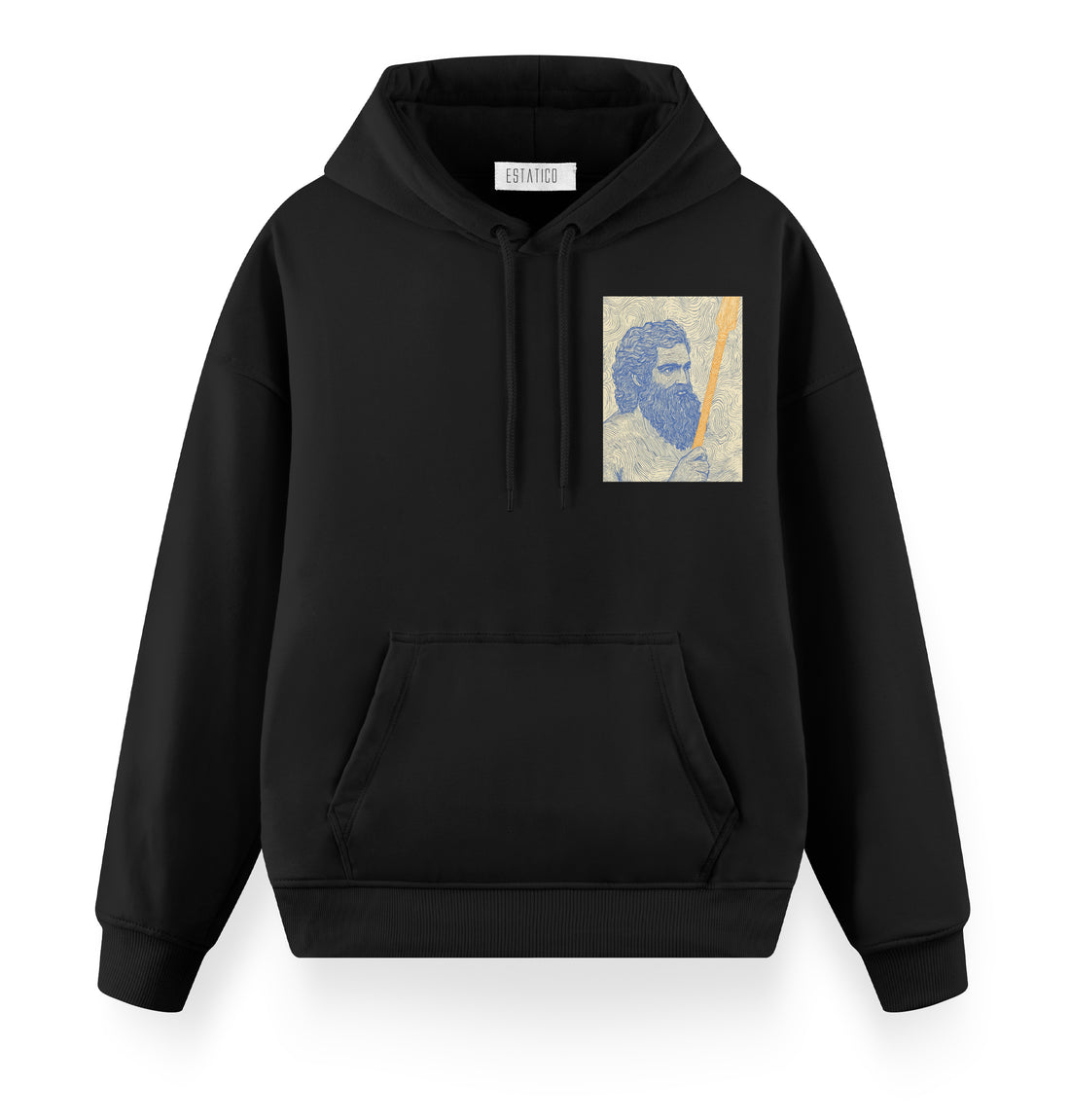 Blue Wise - Oversize Premium Hoodie