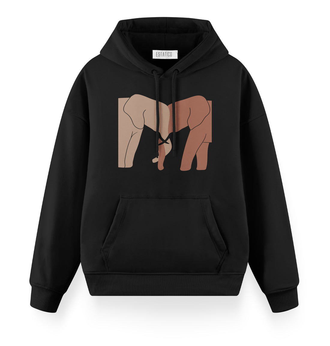 Elephants - Oversize Premium Hoodie
