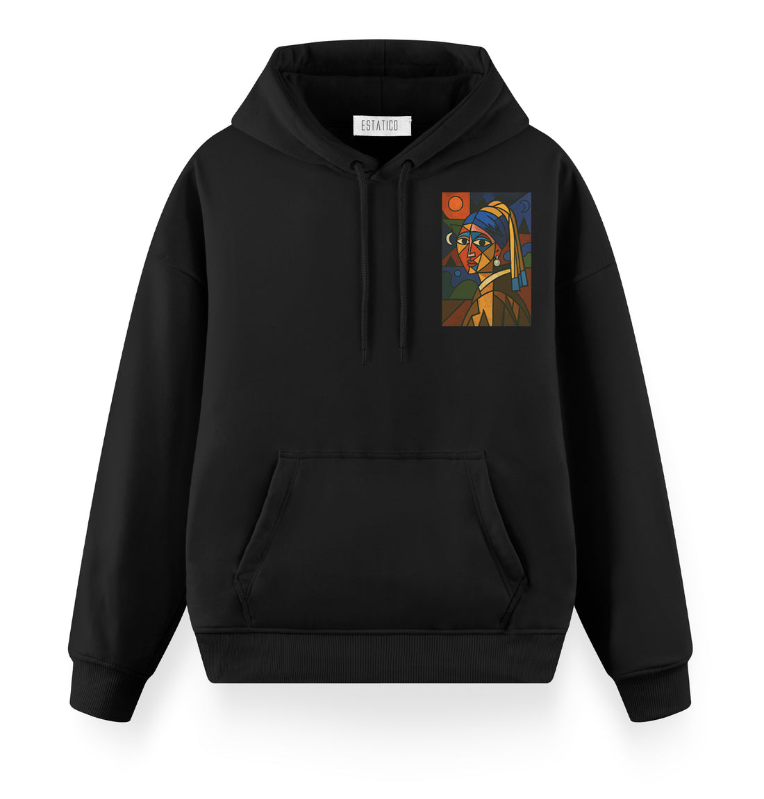 Girl with a Pearl Earring - Oversize Premium Hoodie