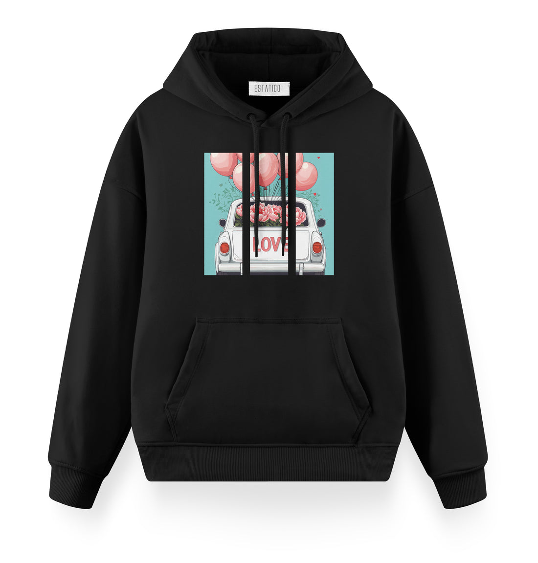 Love in the Car - Oversize Premium Hoodie