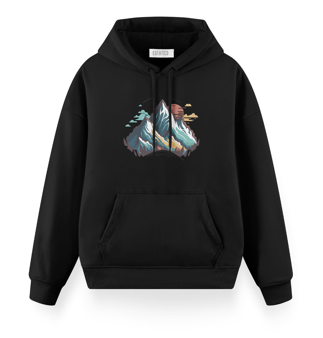 Mountain 2 - Oversize Premium Hoodie