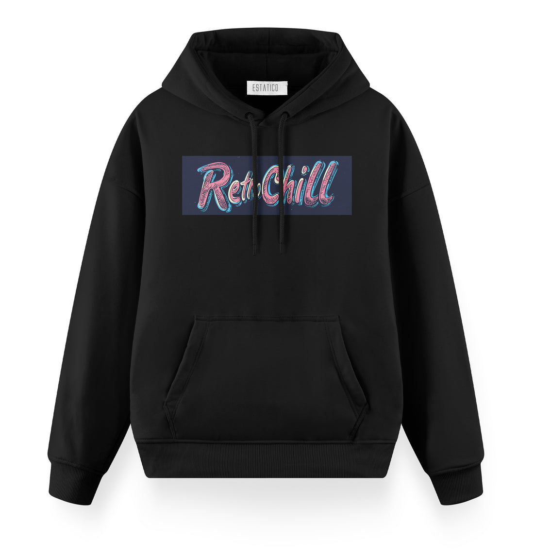 Retro Chill - Oversize Premium Hoodie