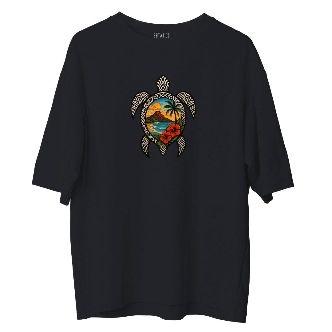 Colorful Turtle - Oversize Tshirt