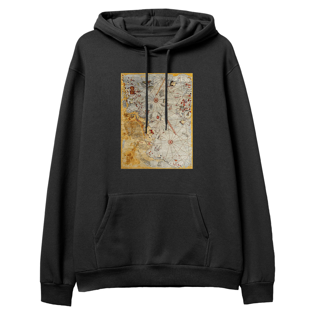 Piri Reis Map - Hoodie - Regular