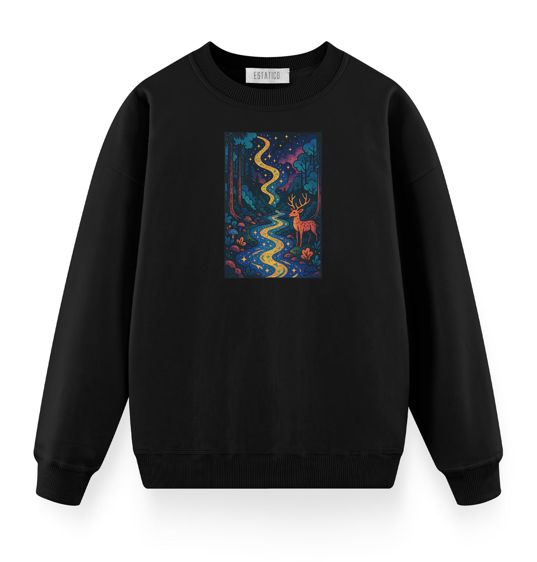 City of Colorful Dreams - Oversize Premium Sweatshirt