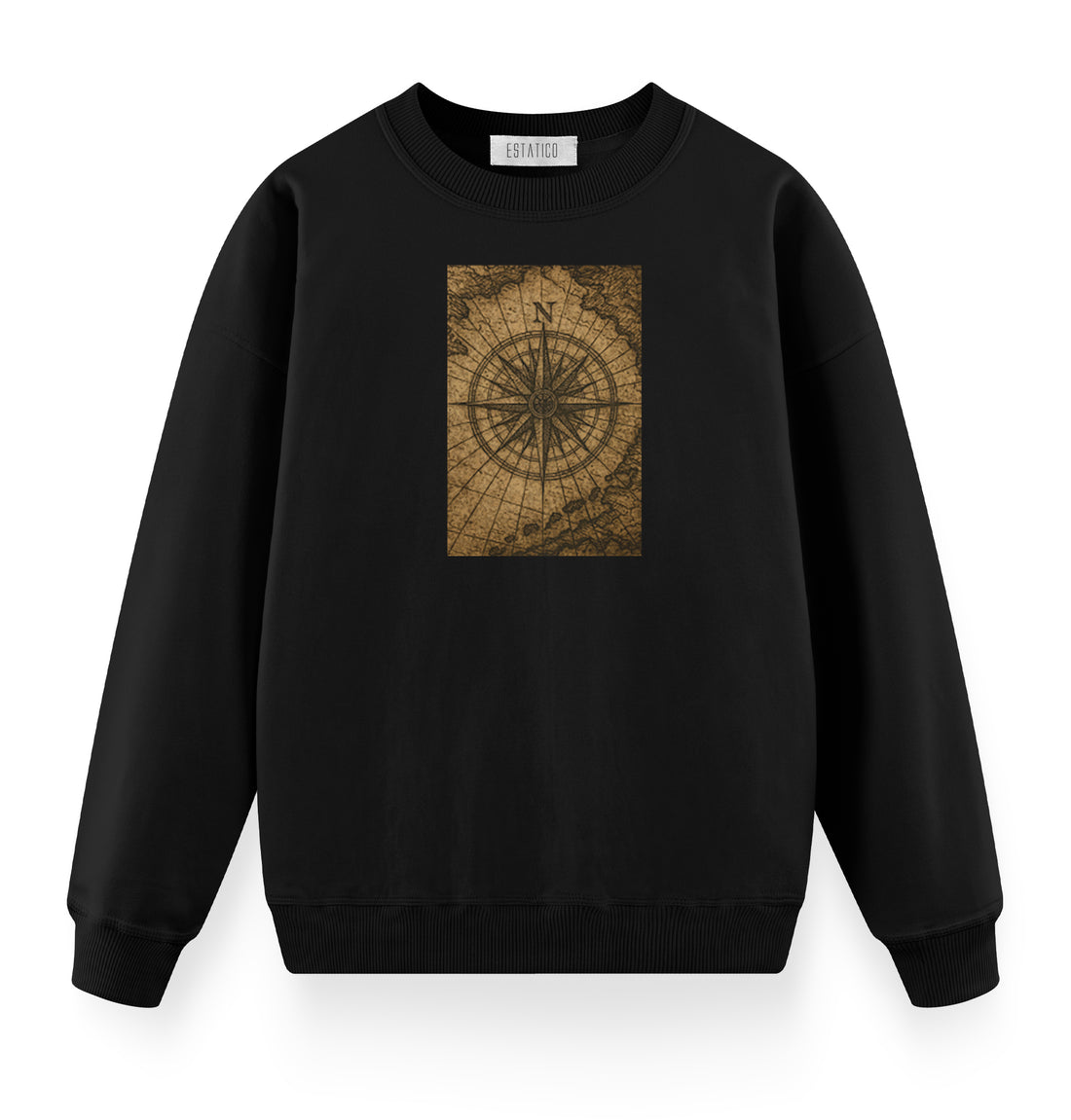 Compass - Oversize Premium Sweatshirt