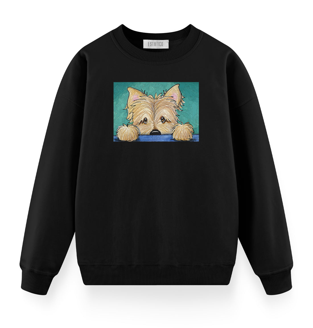 Dog Picture - Oversize Premium Sweatshirt